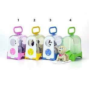 Щеночек в переноске, двигается, поет (Silverlit, 88485S)